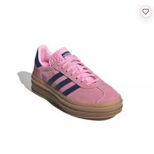 Adidas Gazelle Bold Pink Glow Gum sneakers